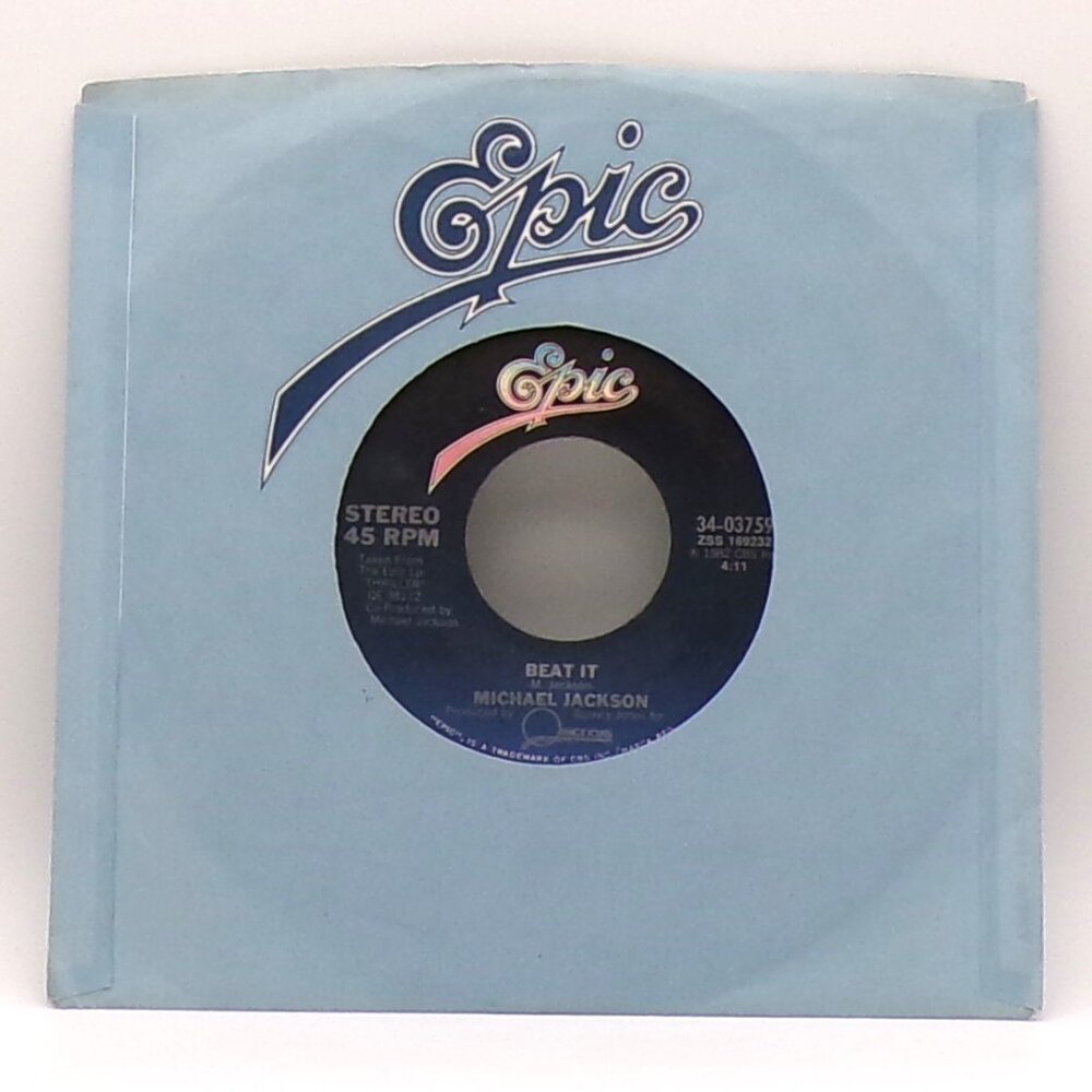 Beat It/ Get On The Floor by Michael Jackson 45